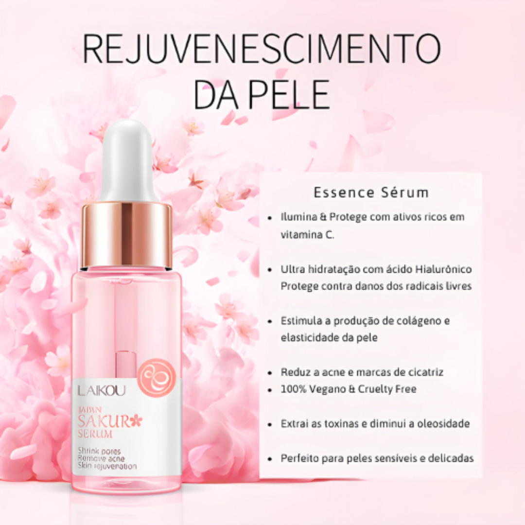 ESSÊNCIA COREANA: KIT 5PCS SKIN CARE MOISTURIZER + BRINDE